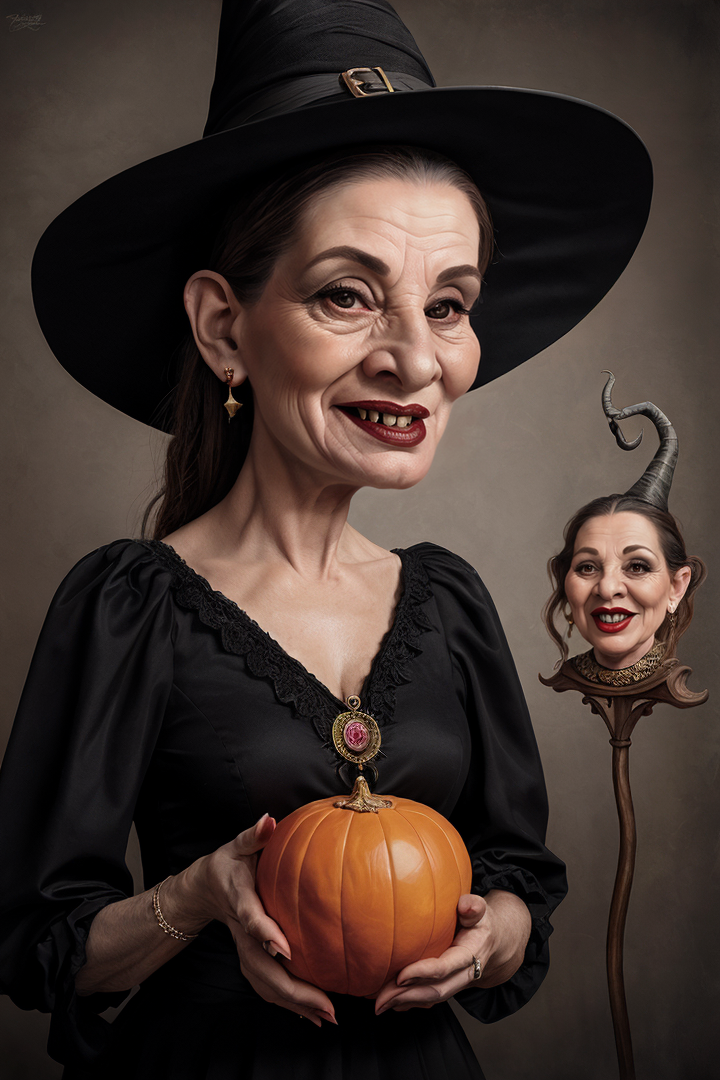 ,(art retouch),
Witch
,(realistic,fine art parody),(grotesque,caricature:1.2)